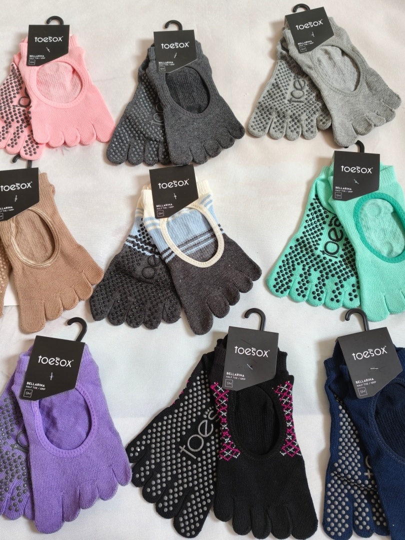 Yoga Mat - Toesox Yoga Vijf-teen Sokken Heren Dames