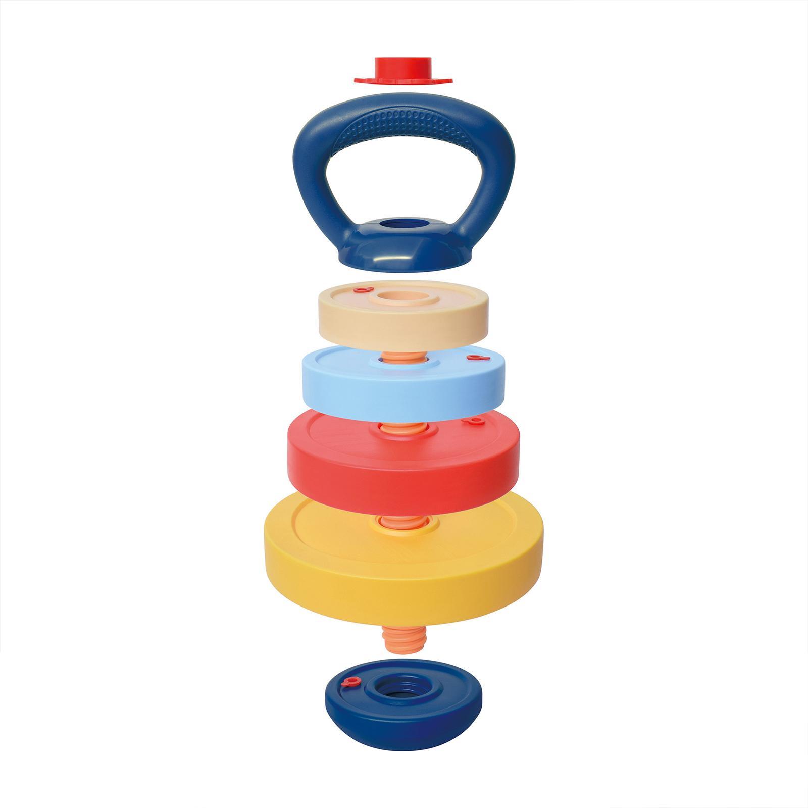 Dumbbell Set - Kinderkettlebell- en dumbbell-sportuitrusting, educatieve speelgoedset, fijnmotorische