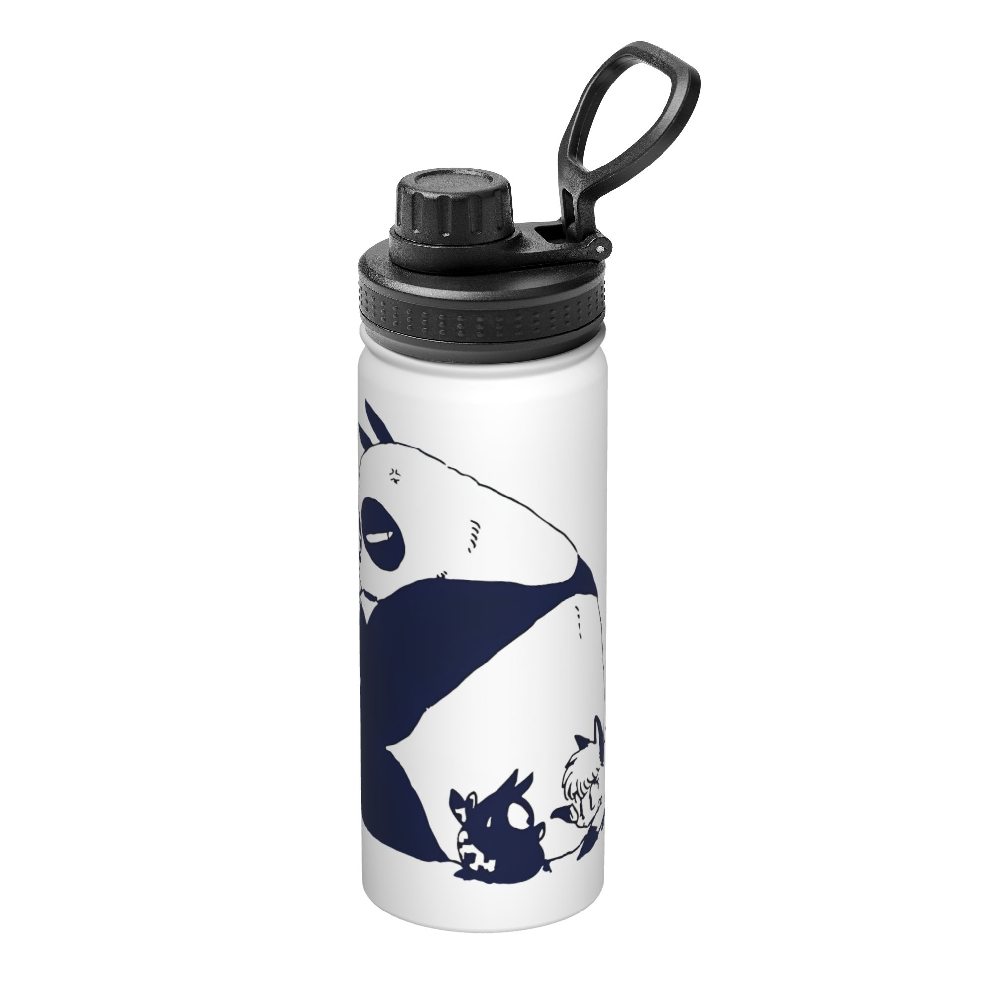 Sports Water Bottle Insulated - Ranma 1/2 Japanse Anime Panda 18OZ