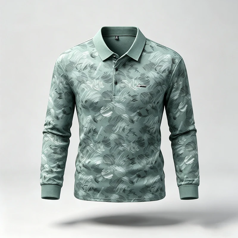 Resistance Band - Lente Herfst Heren Polo Shirts met