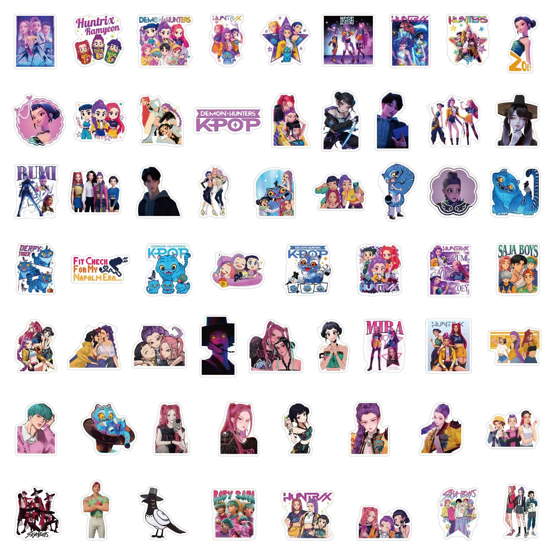 60 stuks anime-stickers met af - Skateboard recensie en prijs