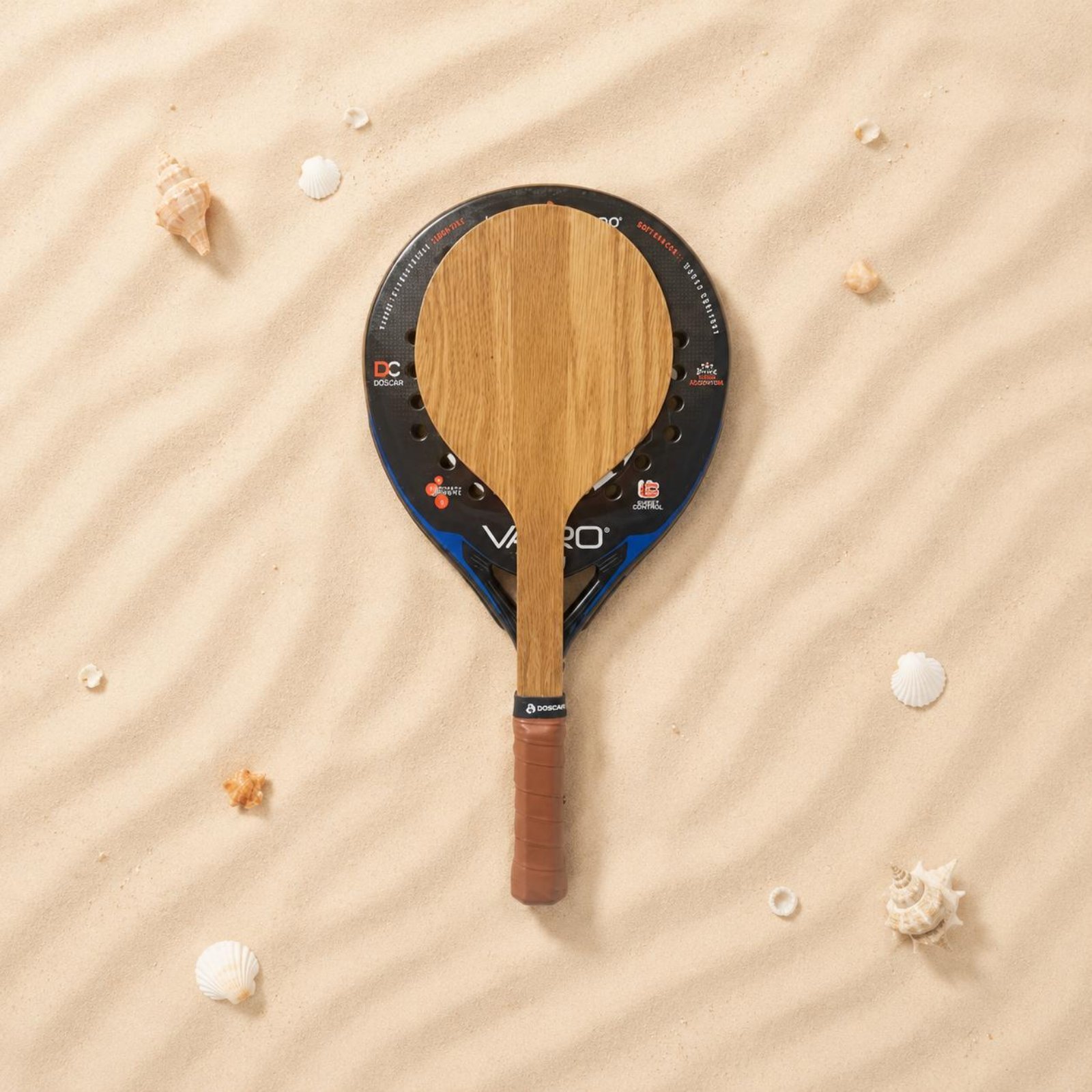 Houten strandtennisracket Stra - Tennis Racket recensie en prijs