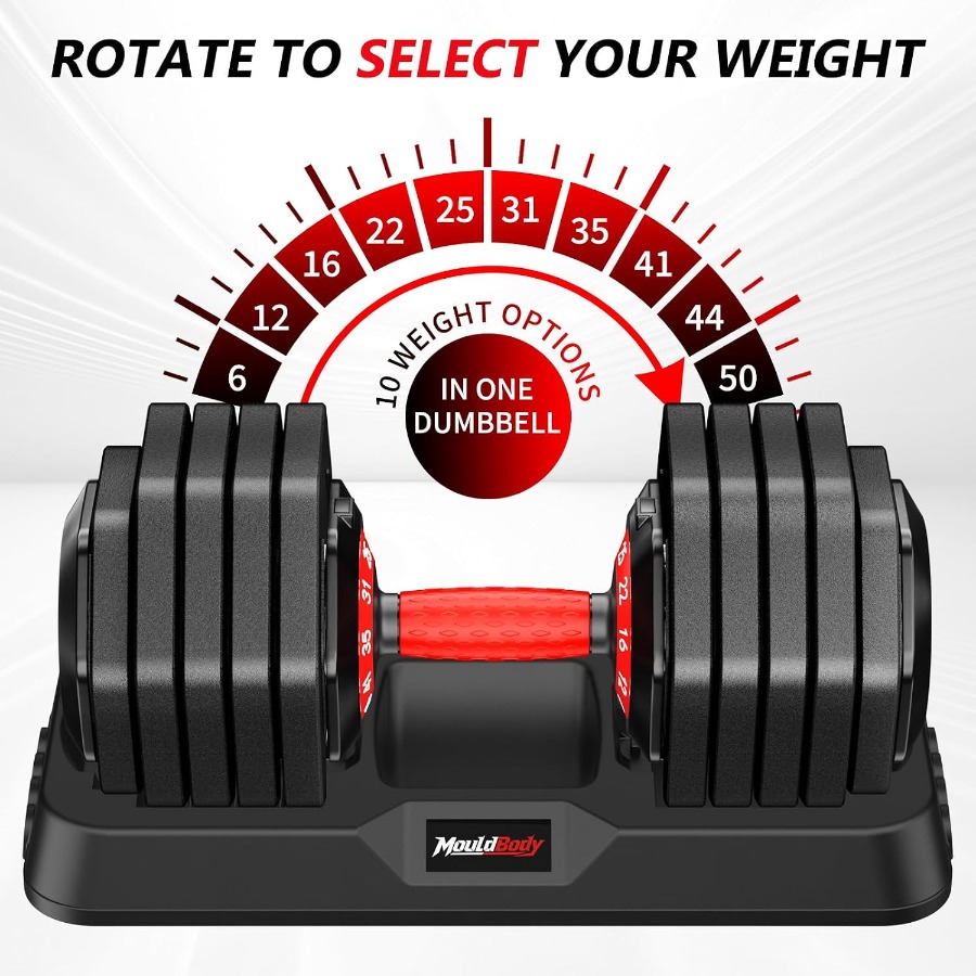 Verstelbare set van twee dumbb - Dumbbell Set recensie en prijs