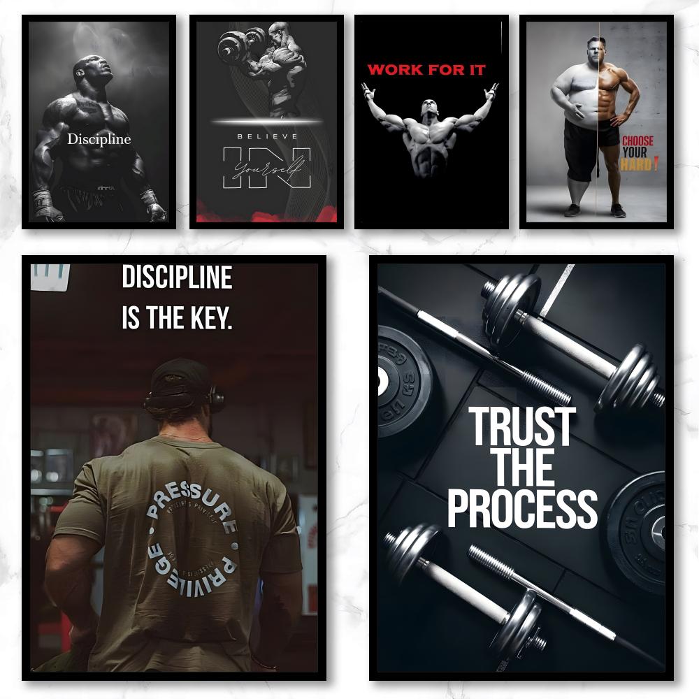 Art F-fitness motivatieposter  - Sports Equipment Poster recensie en prijs