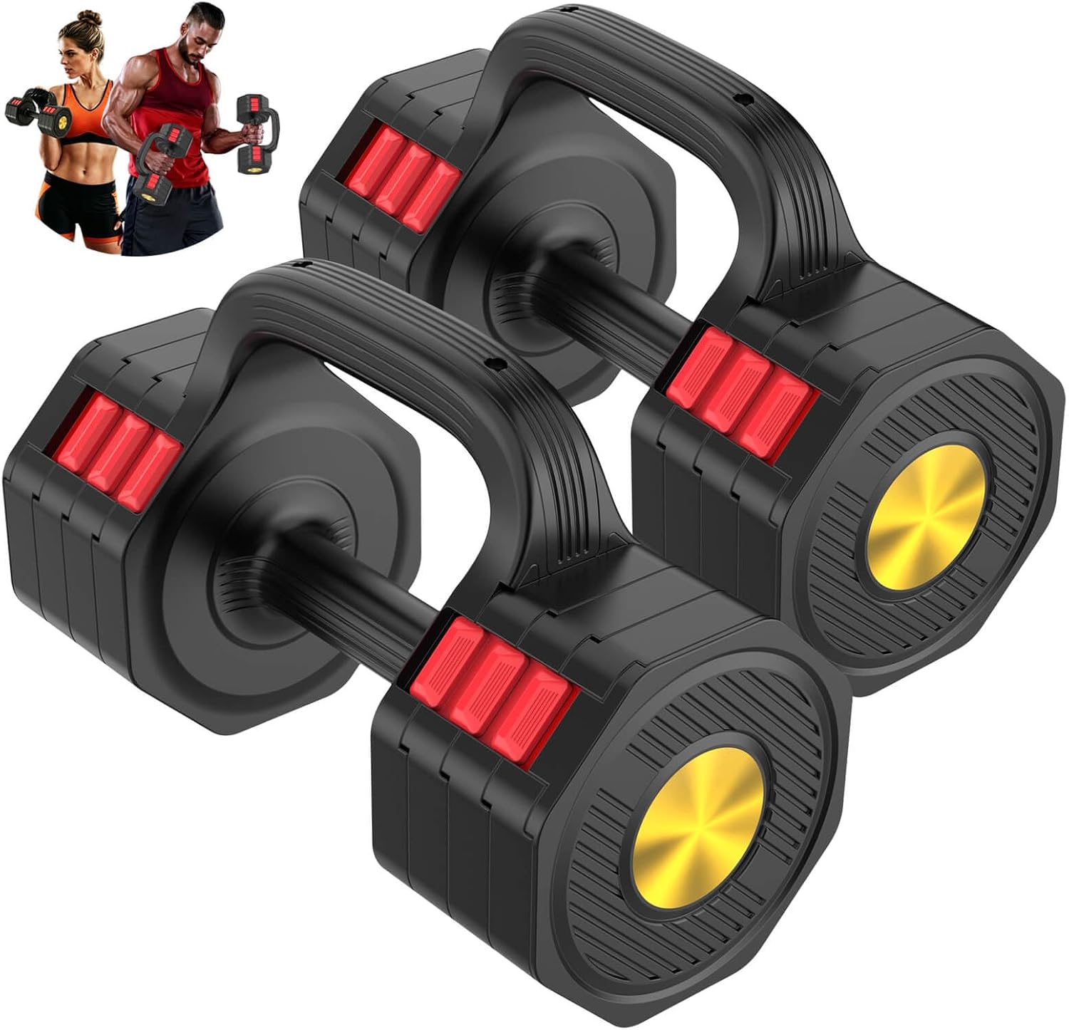 Verstelbare Dumbbell Set 5-20, - Dumbbell Set recensie en prijs