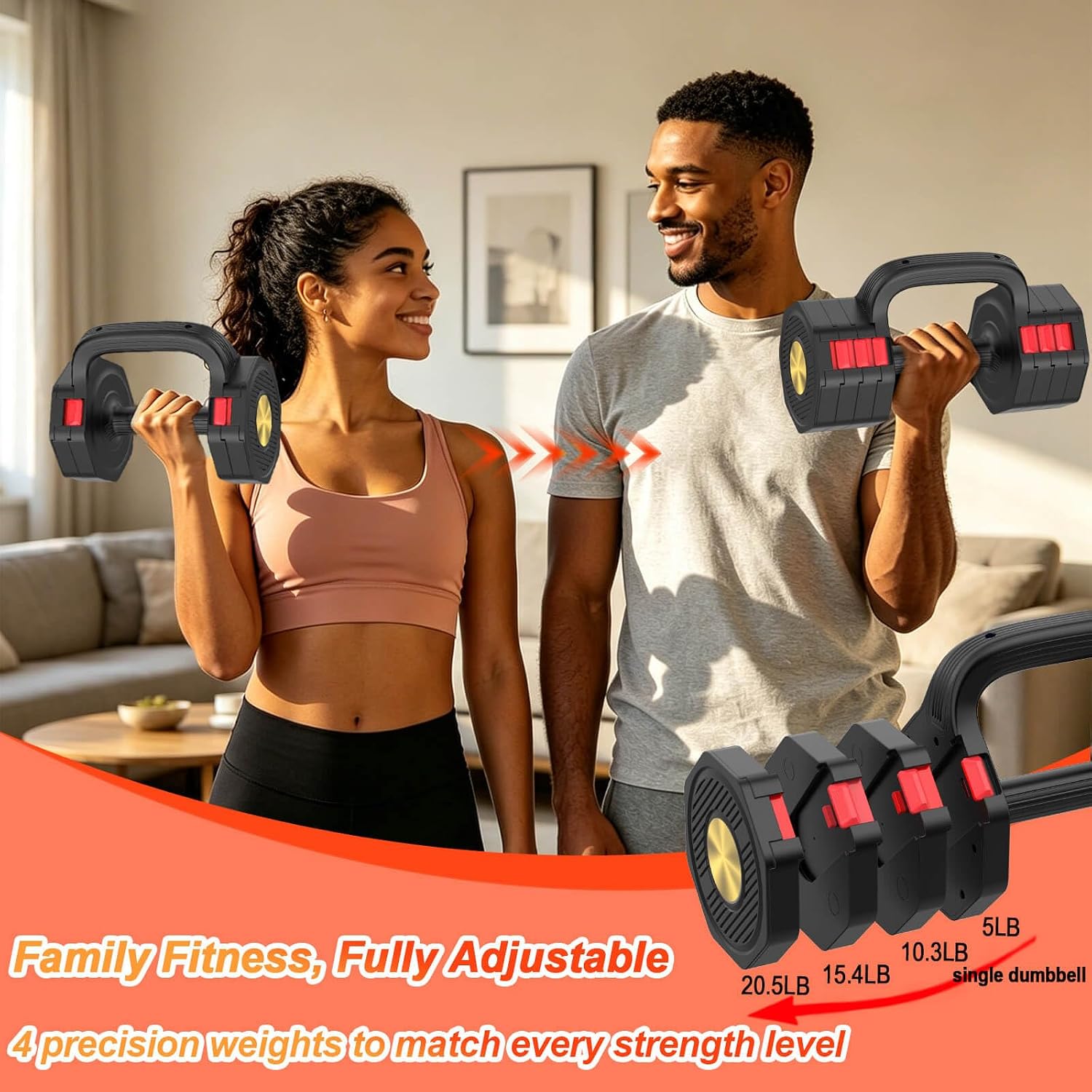 Verstelbare Dumbbell Set 5-20, - Dumbbell Set recensie en prijs